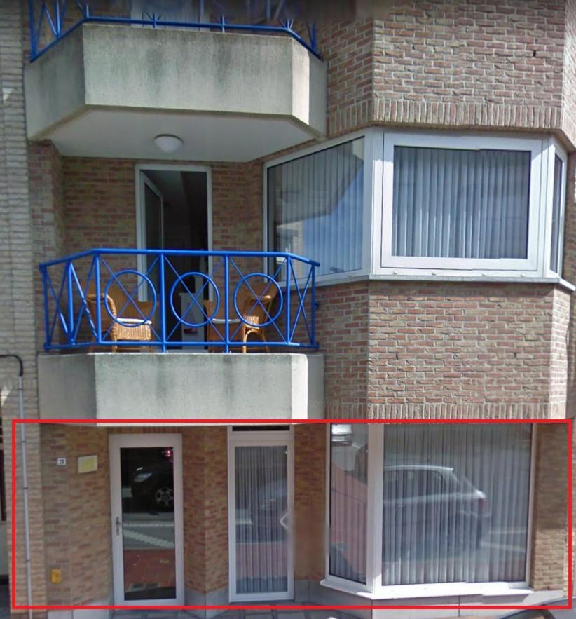Familie Appartement Hartje Knokke Met Optie Parking Екстериор снимка